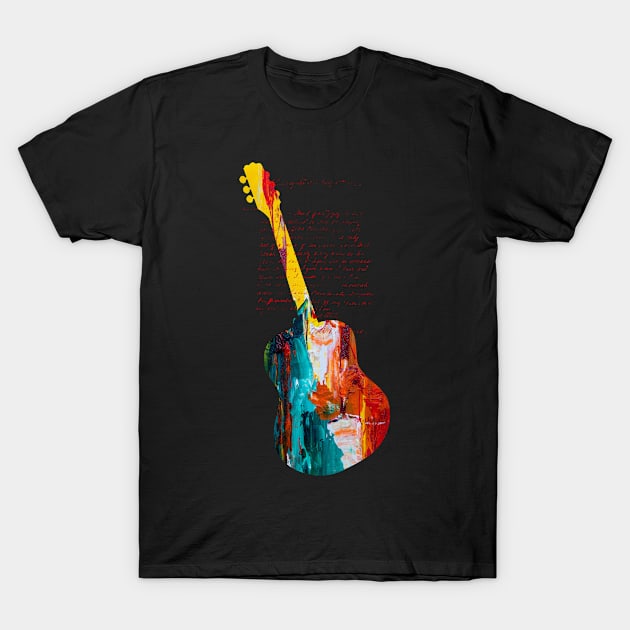 Song Writer Gift T-Shirt by StarWheel